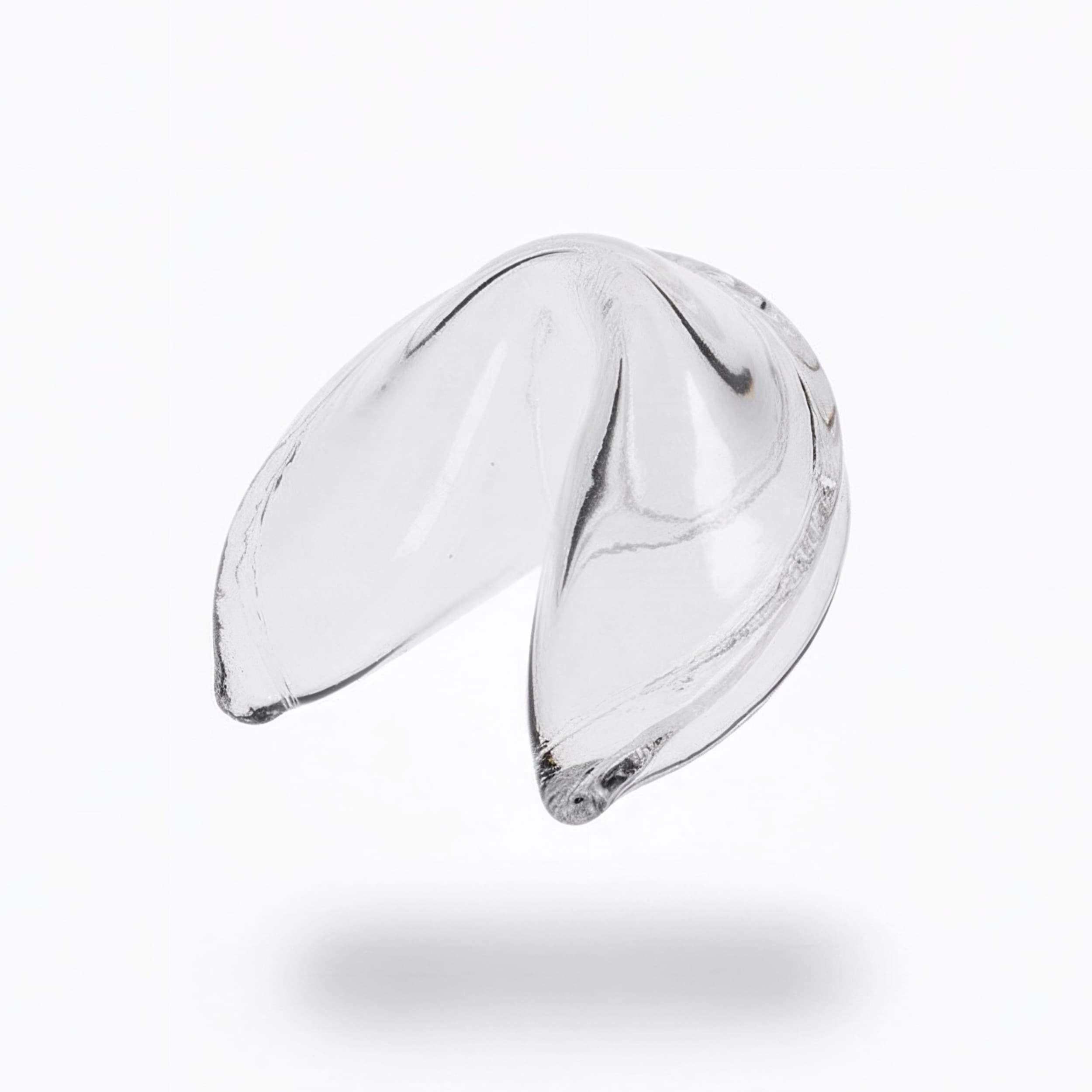 Galleta de la fortuna de cristal